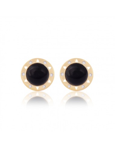 Onyx earrings La dolce vita