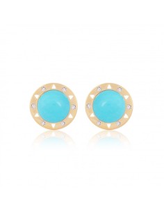 La Dolce Vita Turquoise Earrings