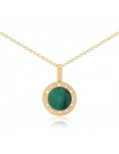 Malachite pendant La dolce vita