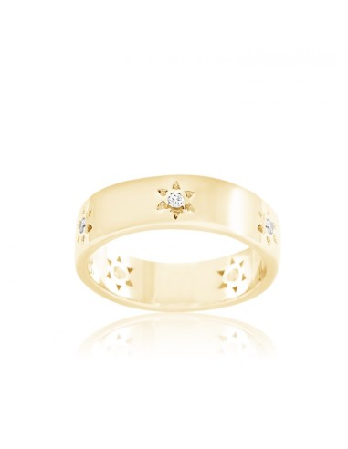 Sole Mio ring in yellow gold