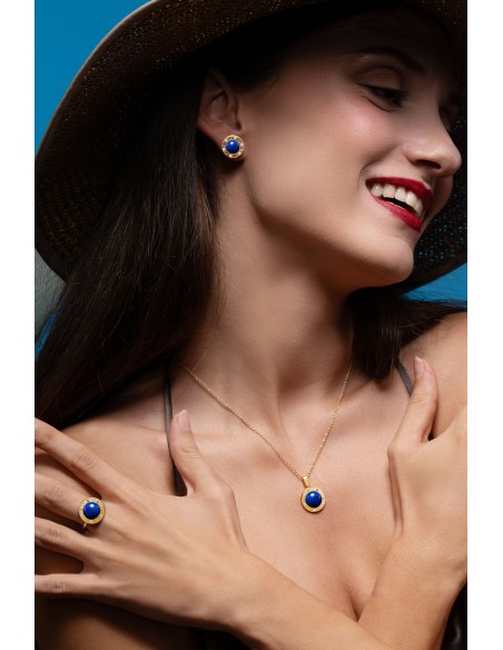 Lapis Lazuli earrings La dolce vita