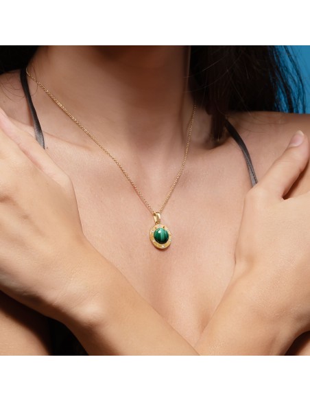 Pendente Malachite La dolce vita