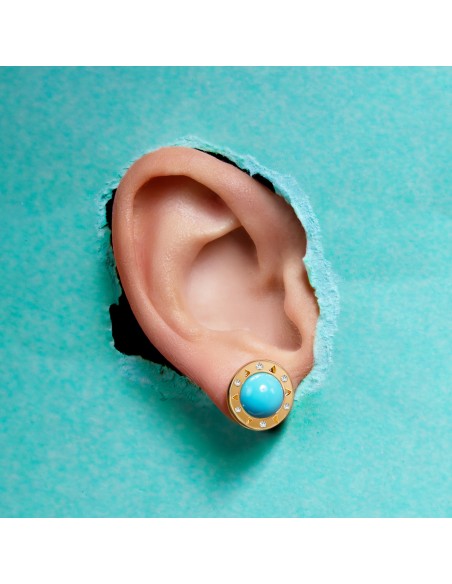 La Dolce Vita Turquoise Earrings