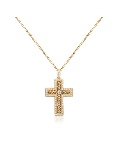 THREE-DIMENSIONAL PERFORATED CROSS