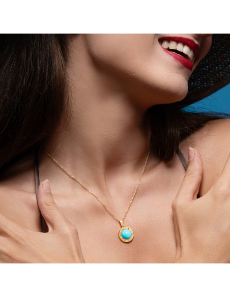 Turquoise Pendant La dolce vita