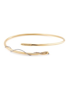 Raffaella Yellow Gold Braccalet Diamonds