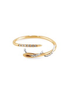 Raffaella Yellow Gold Ring Diamonds