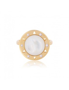 Mother of Pearl Ring La Dolce Vita