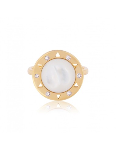 Mother of Pearl Ring La Dolce Vita