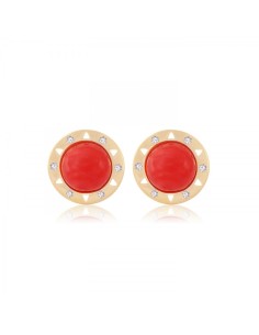 Dolce Vita coral earrings